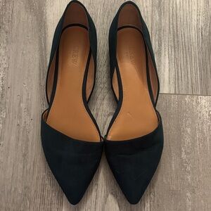 J. Crew Factory Green Flats